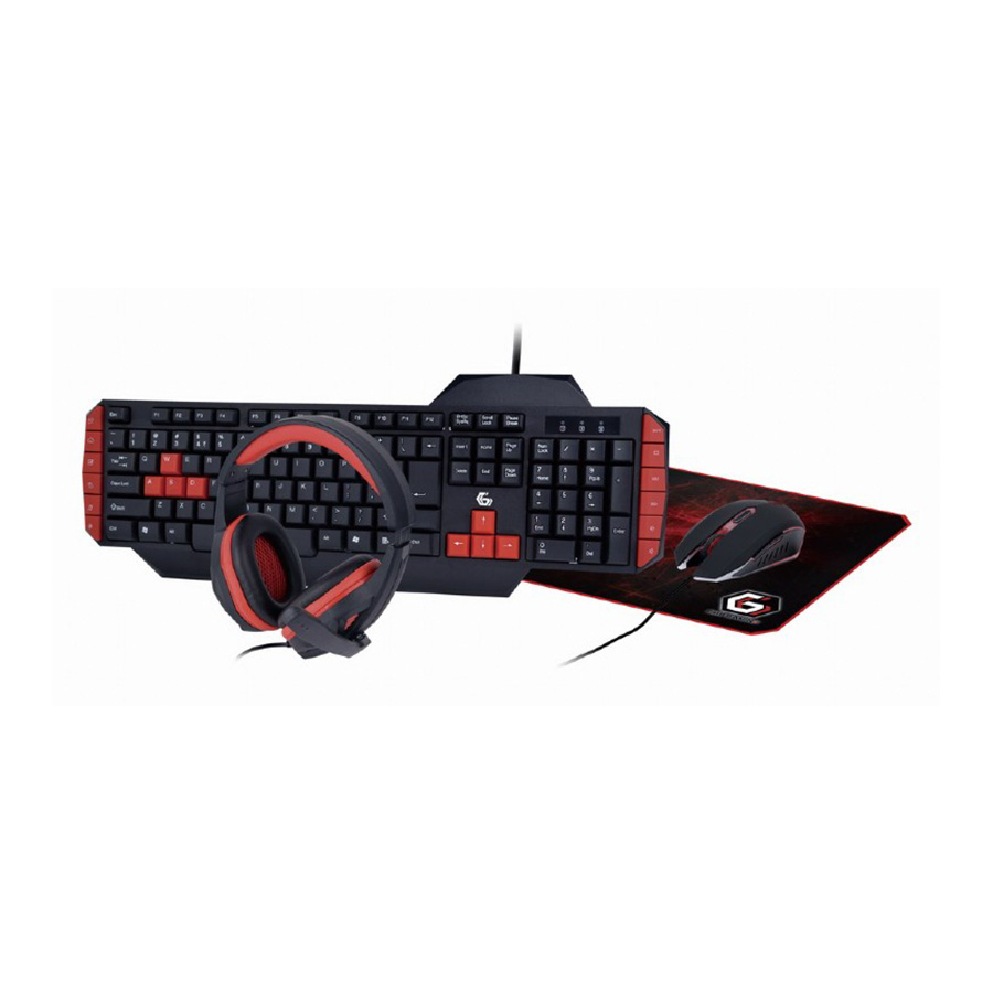 Tastatura + miš + slušalice + podloga Gaming GEMBIRD, GGS-UMG4-02, USA layout - Image 6