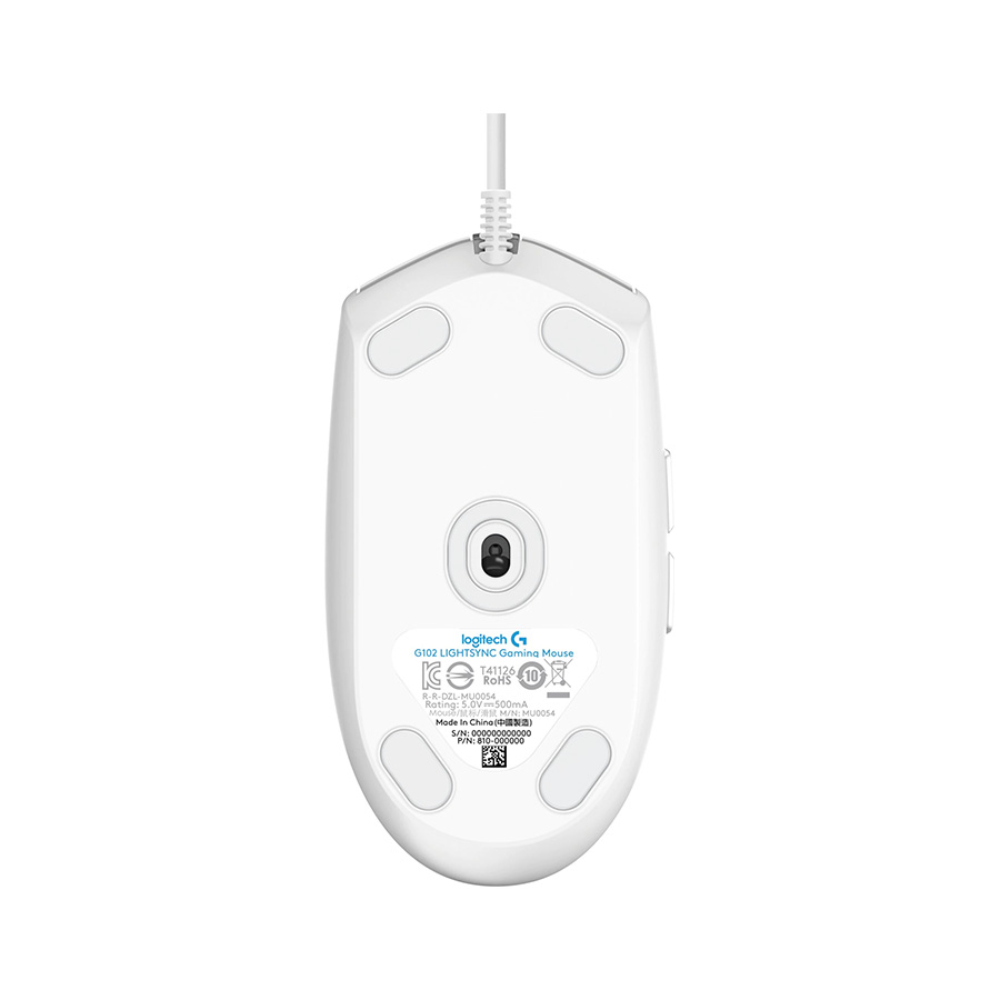 Miš LOGITECH G102 LIGHTSYNC Gaming Mouse - WHITE - EER, 910-005824 - Image 10
