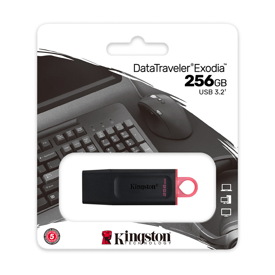 USB Memory stick Kingston 256, USB3.2, DTX/256GB DataTraveler Exodia - Image 6