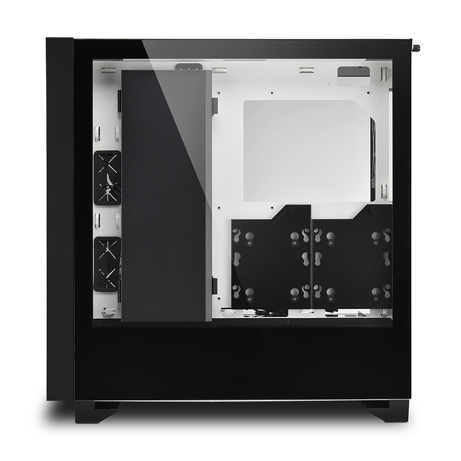 Kućište SHARKOON gaming, ELITE SHARK CA300T 4x120 mm Addressable RGB Fans, white, E-ATX - Image 14