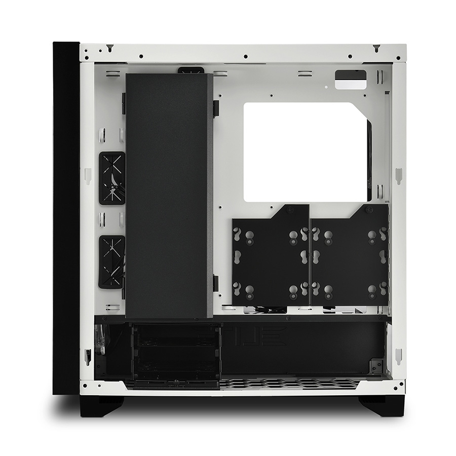 Kućište SHARKOON gaming, ELITE SHARK CA300T 4x120 mm Addressable RGB Fans, white, E-ATX - Image 15