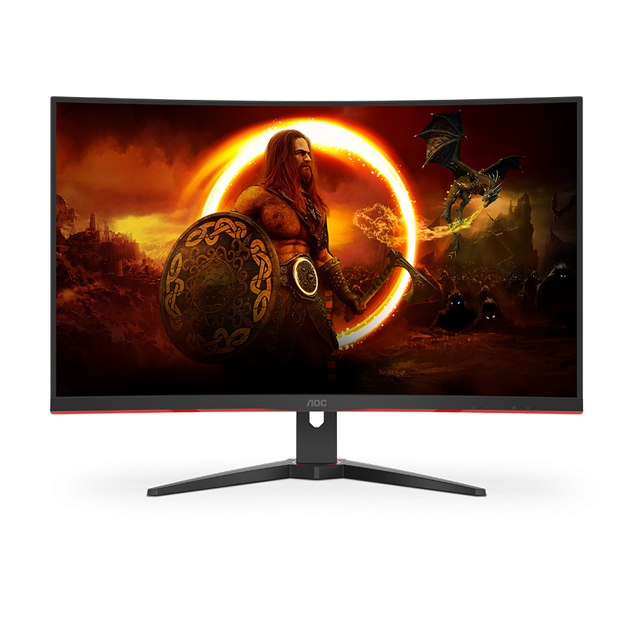 MONITOR AOC 31.5" C32G2ZE Full HD Zakrivljeni. Frameless.16:9,240Hz, 4ms, 300 cd/m2, 4000:1, HDMIx2. DP, vesa - Image 7