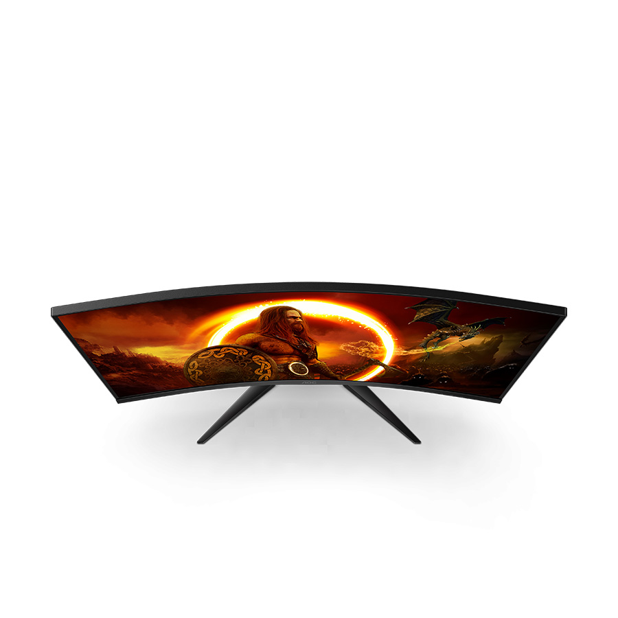 MONITOR AOC 31.5" C32G2ZE Full HD Zakrivljeni. Frameless.16:9,240Hz, 4ms, 300 cd/m2, 4000:1, HDMIx2. DP, vesa - Image 10