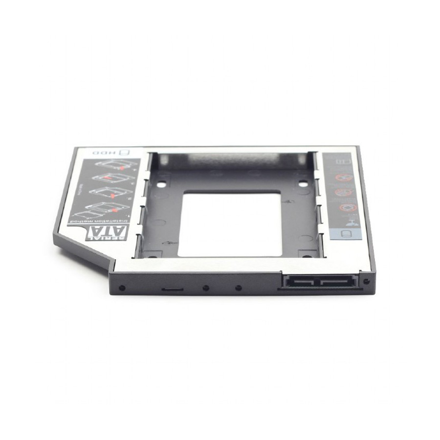 SSD HDD Caddy mobile za notebook univerzalni 9,5mm, 2,5" SSD/HDD, GEMBIRD, MF-95-01 - Image 5