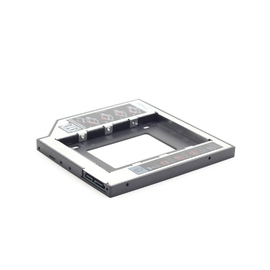 SSD HDD Caddy mobile za notebook univerzalni 9,5mm, 2,5" SSD/HDD, GEMBIRD, MF-95-01 - Image 6