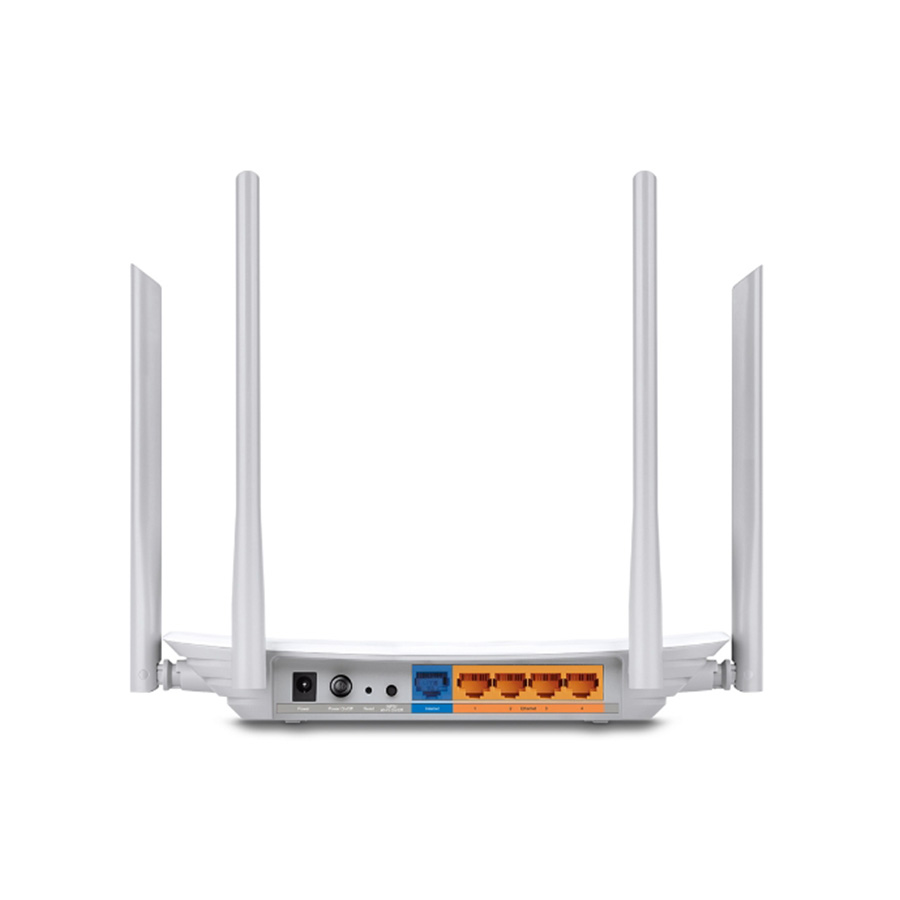 Router TP-Link ARCHER-C50 AC1200 Dual-Band Wi-Fi Router 802.11ac/a/b/g/n, 867Mbps at 5GHz + 300Mbps at 2.4GHz, 5 10/100M Ports, 4 fixed antennas - Image 4