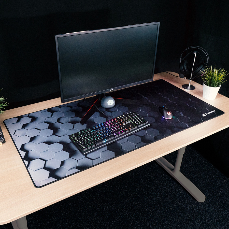 Podloga za miš SHARKOON gaming SKILLER SGP30 BIG HEX, 1200 x 600 x 2.5 mm - Image 8