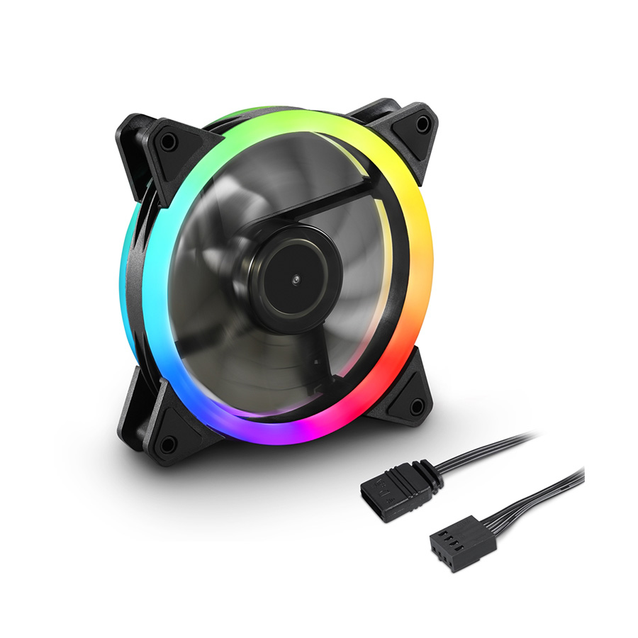 Ventilator Sharkoon SHARK Blades RGB PWM Fan - Image 4