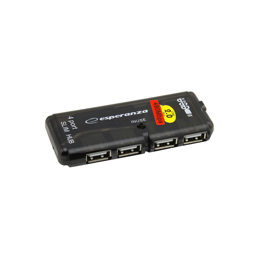 USB HUB ESPERANZA, 4 PORT USB 2.0 EA112 - Image 2