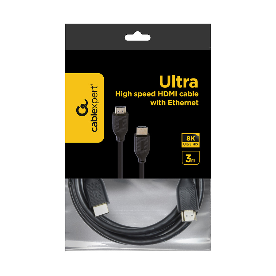 HDMI kabl GEMBIRD, 3 m, Ultra High speed with Ethernet, 8K select series, CC-HDMI8K-3M - Image 3