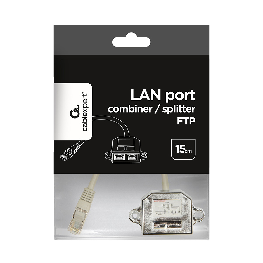 Mrežni adapter kabal, GEMBIRD, NCA-SP-02, LAN port combiner/splitter, FTP - Image 4