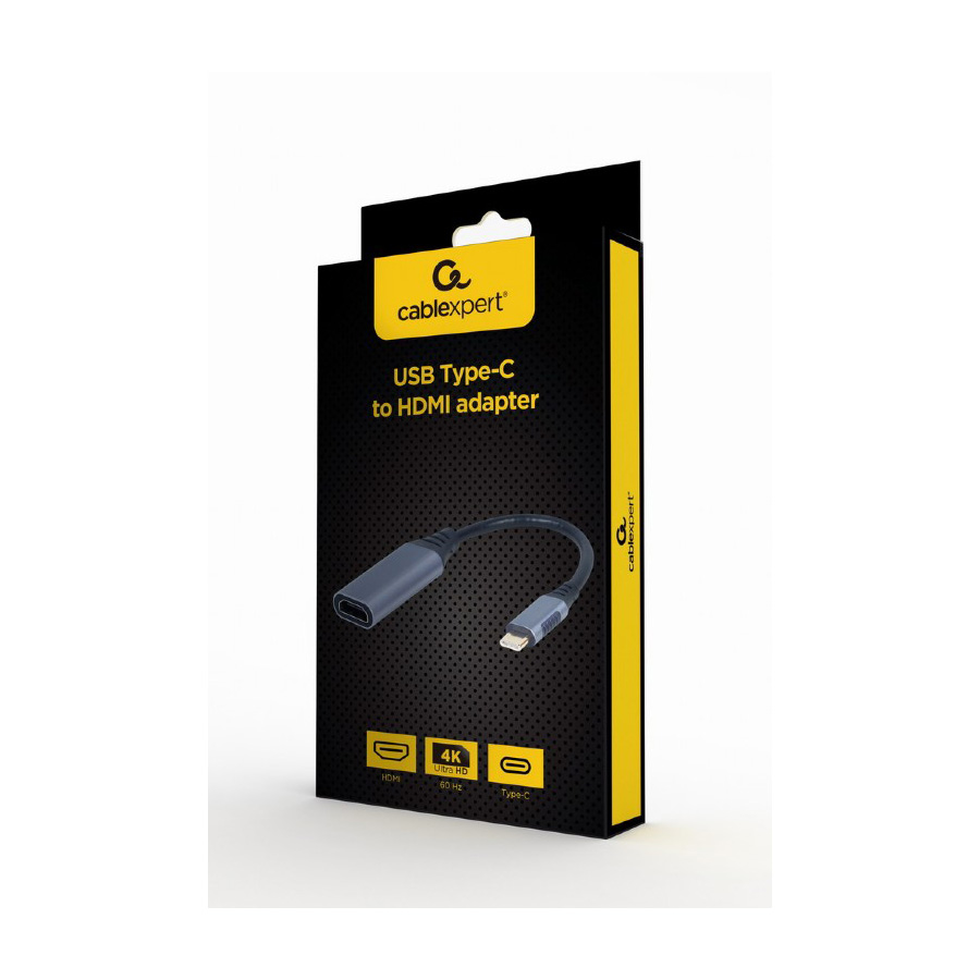 Type-C to HDMI, adapter kabl, GEMBIRD A-USB3C-HDMI-01 - Image 3