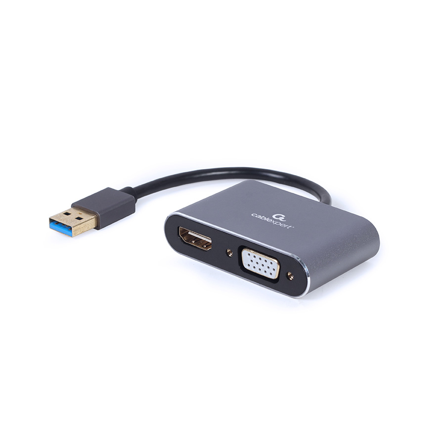 USB 3.0 to HDMI + VGA adapter GEMBIRD A-USB3-HDMIVGA-01 - Image 4