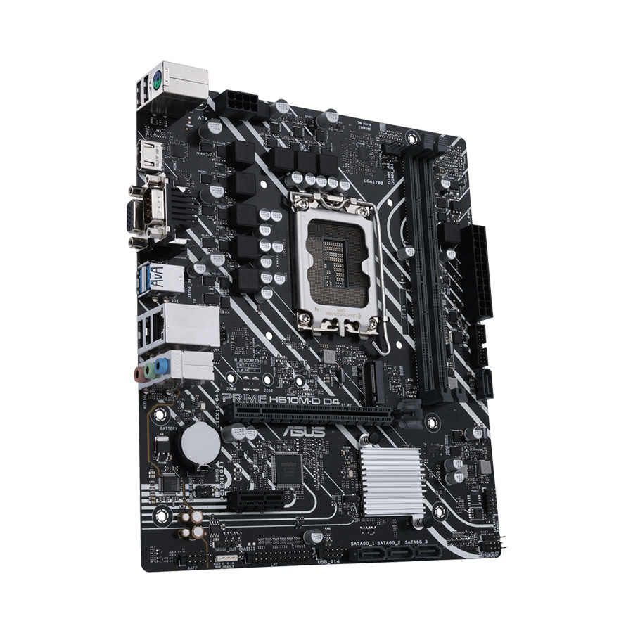 ASUS MB PRIME H610M-D D4 Intel H610, LGA1700 2xDDR4, VGA, HDMI, mATX - Image 5