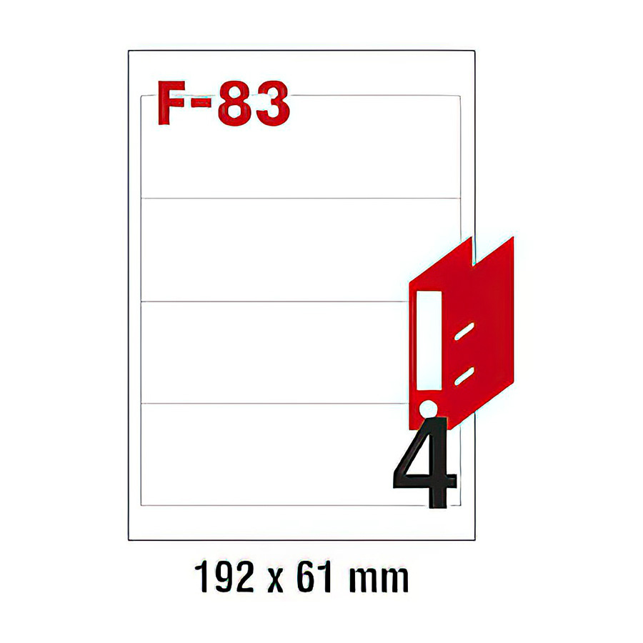 NALJEPNICA 192x61 FORNAX F-83 ,100/1 - Image 2