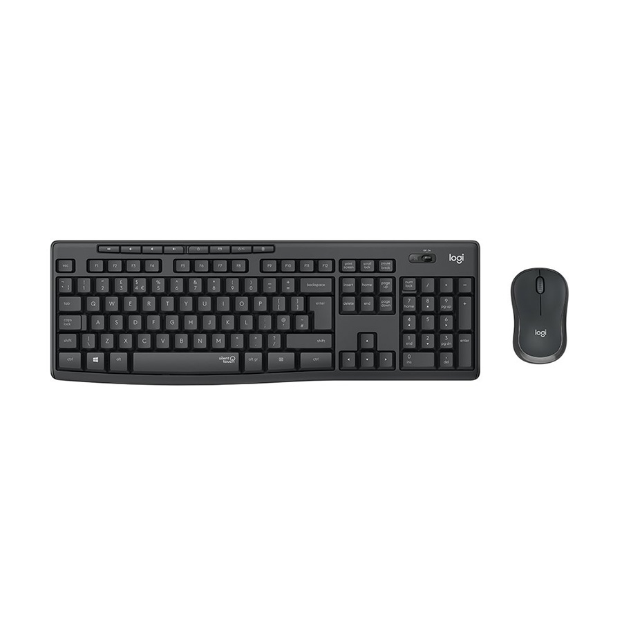 LOGITECH miš i tastatura MK295 Silent Wireless Combo - GRAPHITE - BiH 920-009809 - Image 2