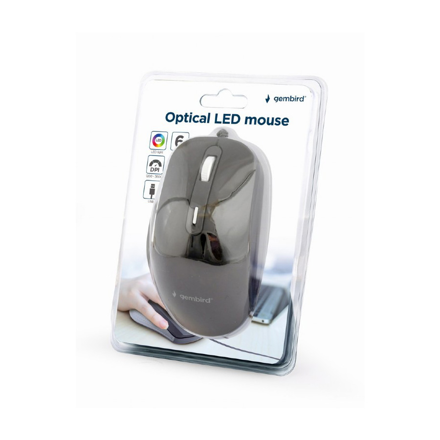 Miš GEMBIRD MUS-6B-02, optical, USB - Image 4