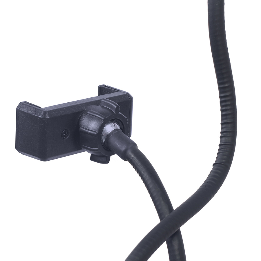 LED Ring GEMBIRD, Selfie ring light with phone holder, LED-RING4-PH-01 - Image 5