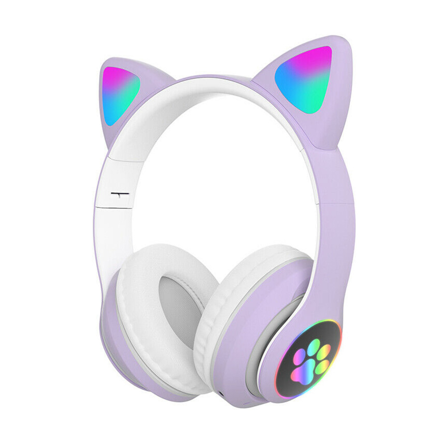Slušalice za djecu CAT EAR Kids STN-28, bluetooth, ljubičaste - Image 2