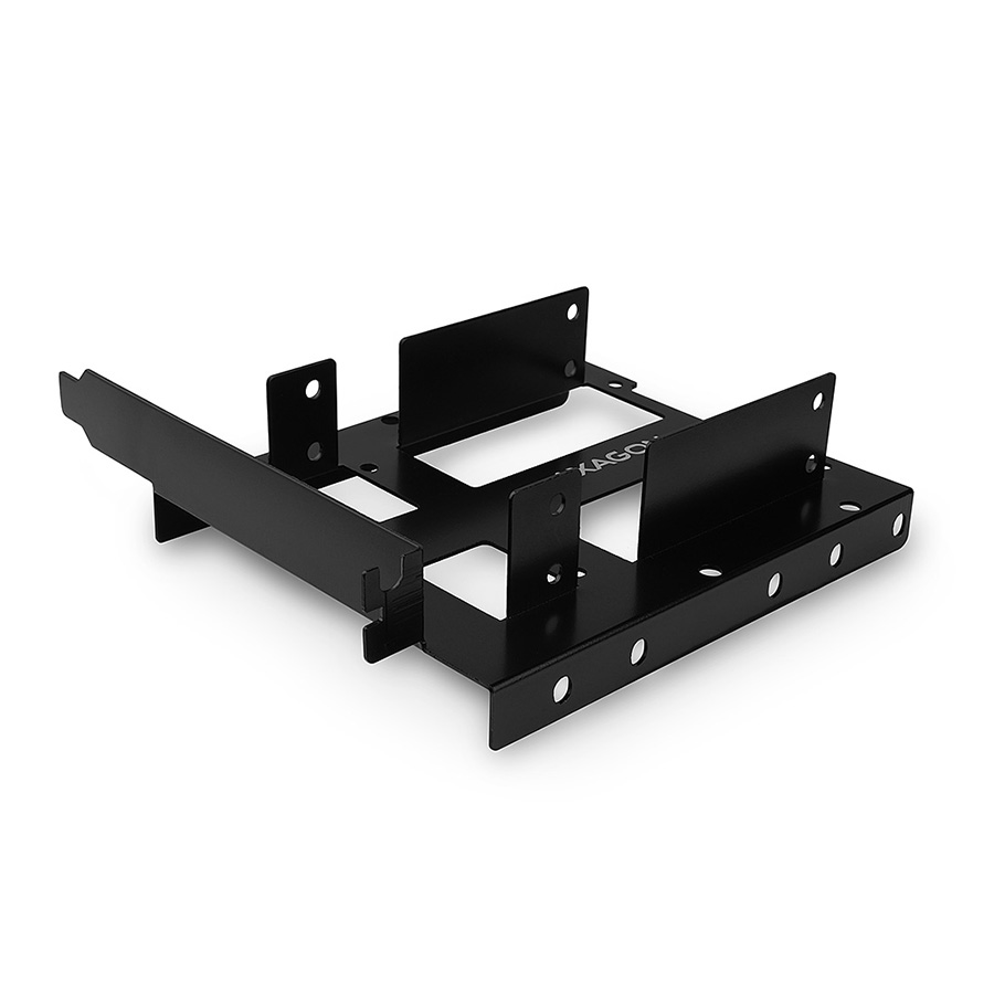 Adapter interni AXAGON RHD-P35 2x2,5" HDD/SSD into PCI position, black - Image 7