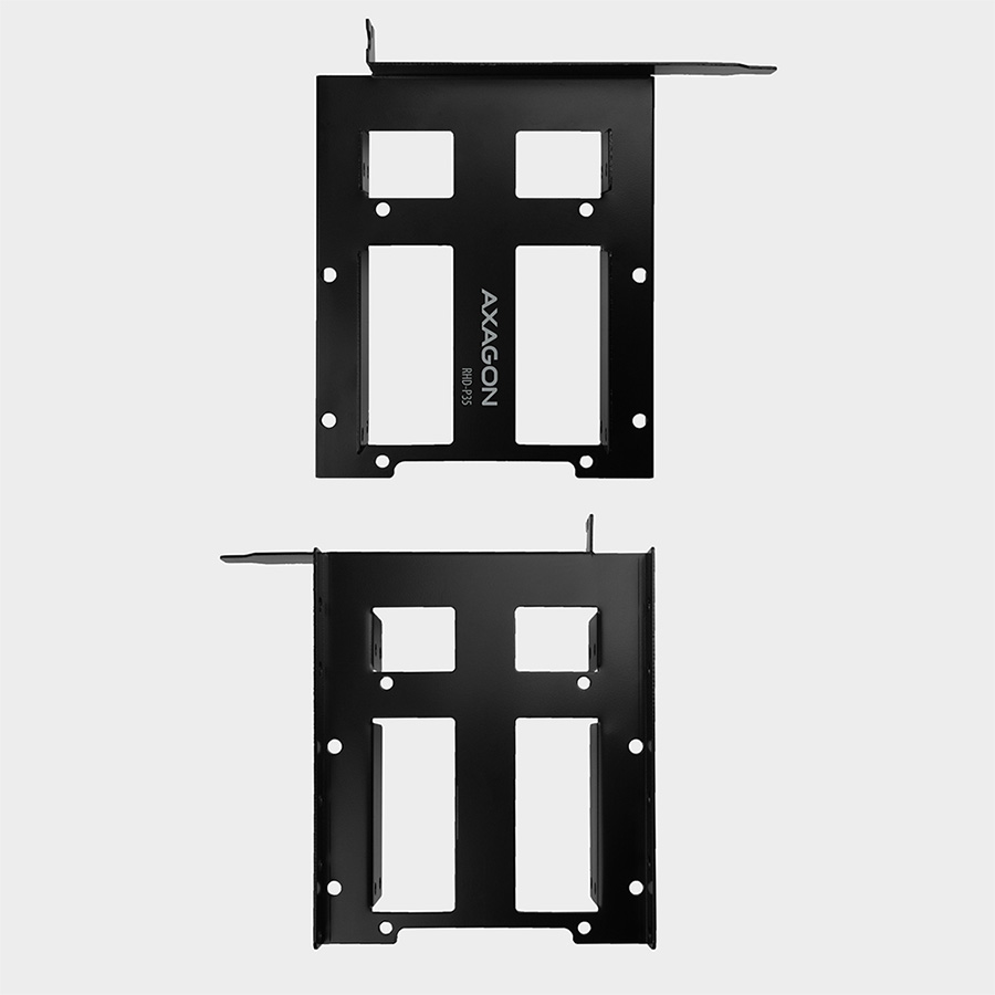 Adapter interni AXAGON RHD-P35 2x2,5" HDD/SSD into PCI position, black - Image 12