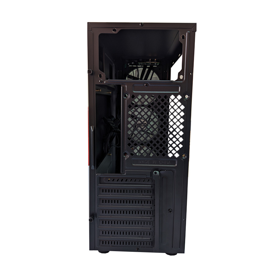 KUĆIŠTE GNC EZ COOL GAMING ND-570 BEZ NAPAJANJA, prozirna stranica, 3x120mm RGB ventilator - Image 14