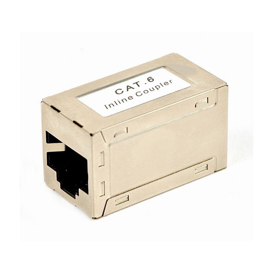 FTP shielded Cat 6 Lan coupler, GEMBIRD NCA-LC6S-01 - Image 2