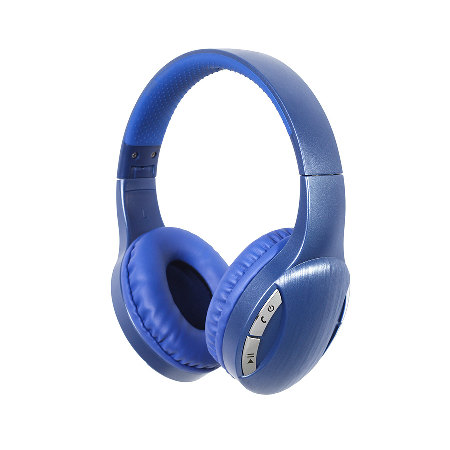 Slušalice bluetooth GEMBIRD BTHS-01-B, blue, Multifunction button, volume control - Image 3