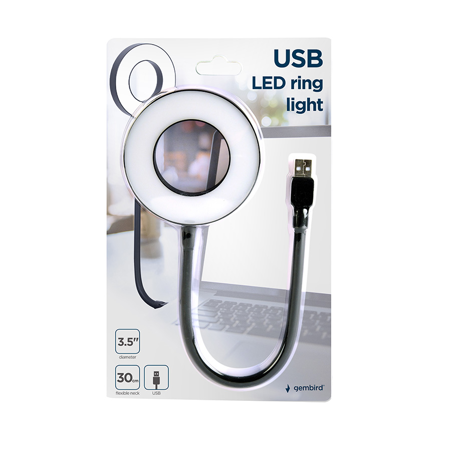 LED Ring GEMBIRD, Selfie ring light NL-LEDRING-01 - Image 8