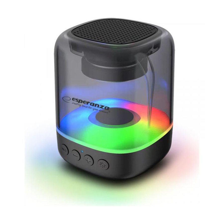 Zvučnik BLUETOOTH FM ESPERANZA VIOLA RGB ILLUMINATED, EP154 - Image 2
