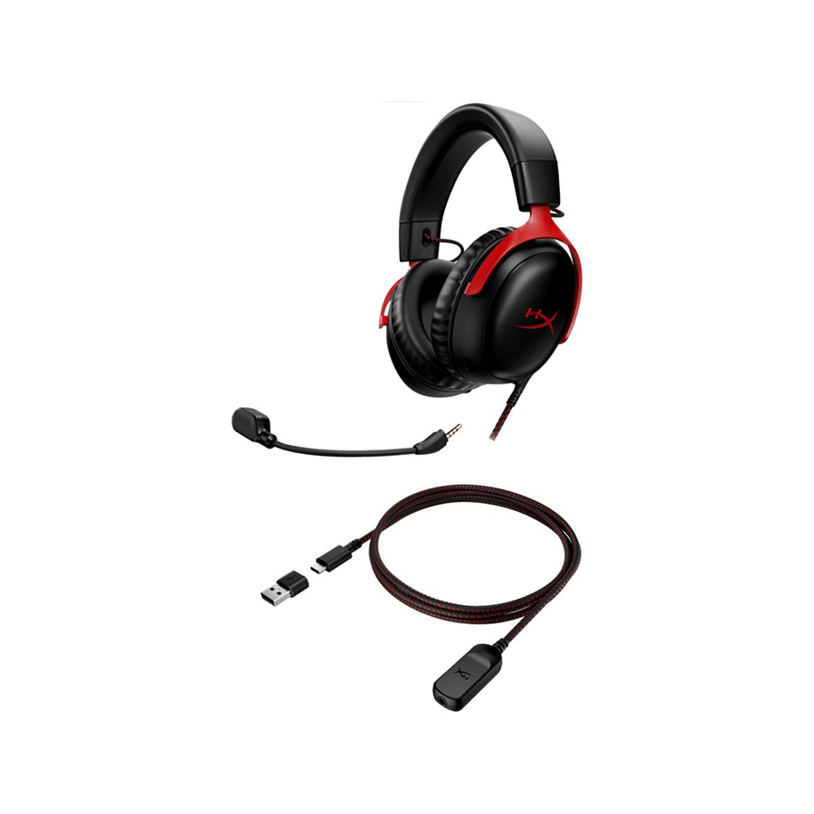 Slušalice sa mikrofonom HyperX Cloud 3 , black/red, 727A9AA - Image 9