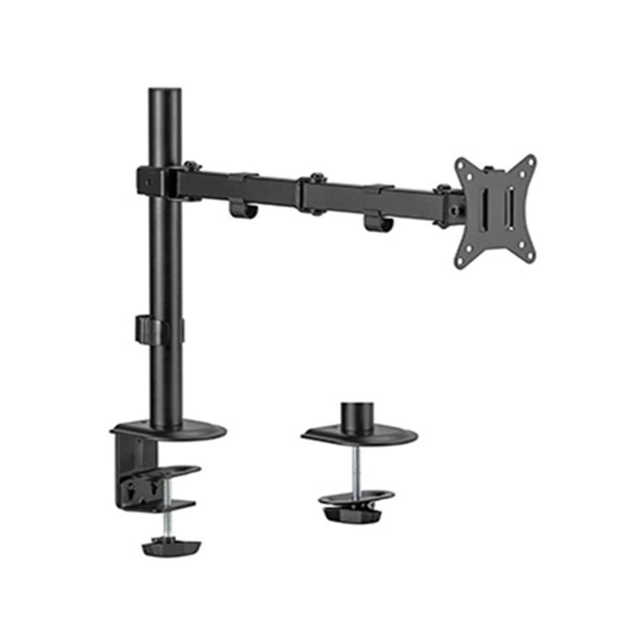 NOSAČ ZA MONITOR GEMBIRD MA-D1-01, montaža na stol, (rotate, tilt, swivel), 17”-32”, up to 9 kg - Image 4