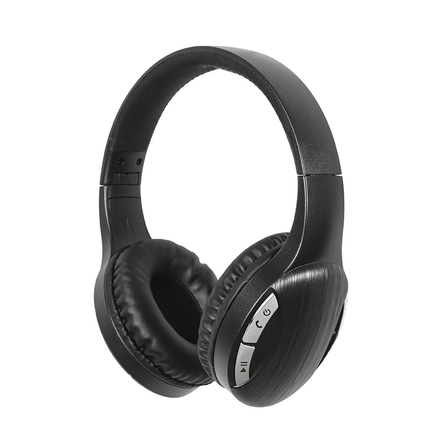 Slušalice bluetooth GEMBIRD BTHS-01-BK, black, Multifunction button, volume control - Image 3