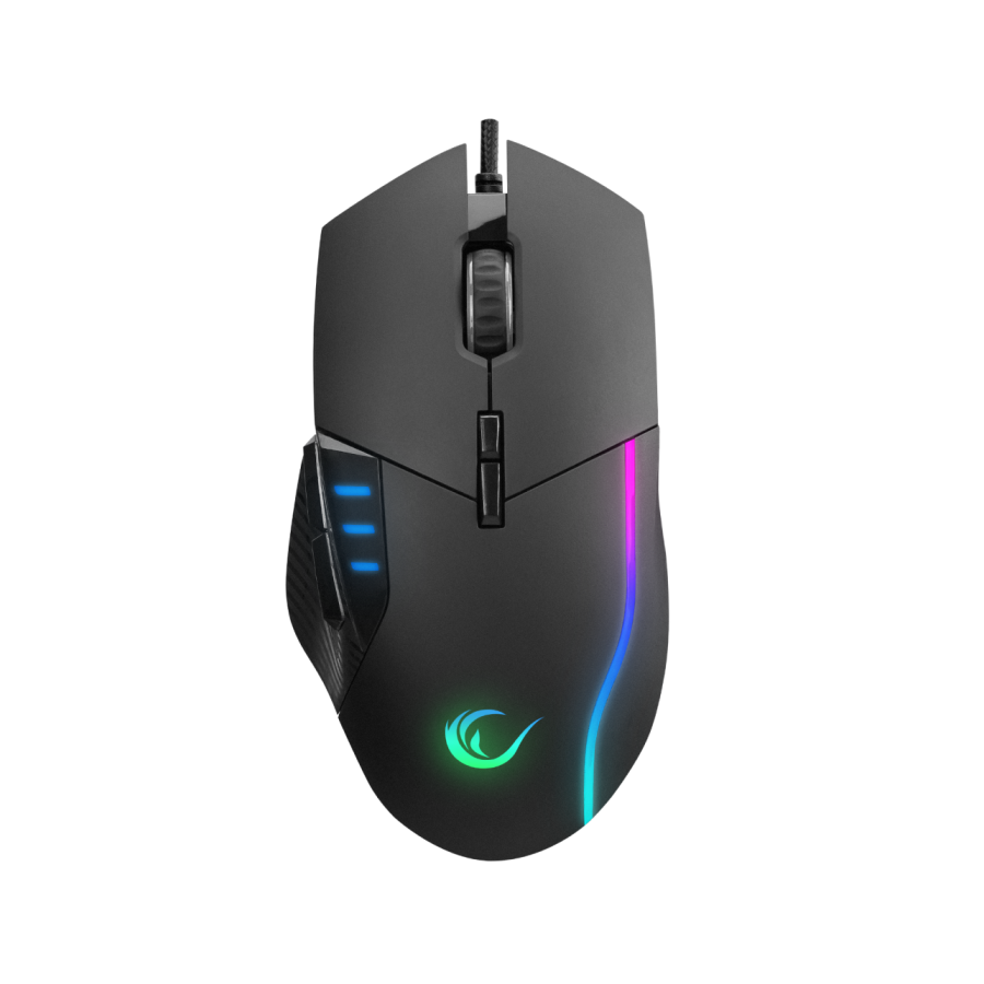 Miš gaming RAMPAGE SMX-R83 X-FORCE black, USB, 10000dpi, RGB - Image 10