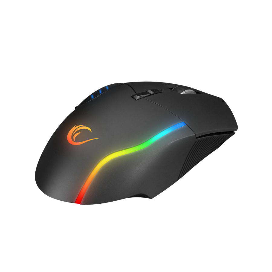 Miš gaming RAMPAGE SMX-R83 X-FORCE black, USB, 10000dpi, RGB - Image 14