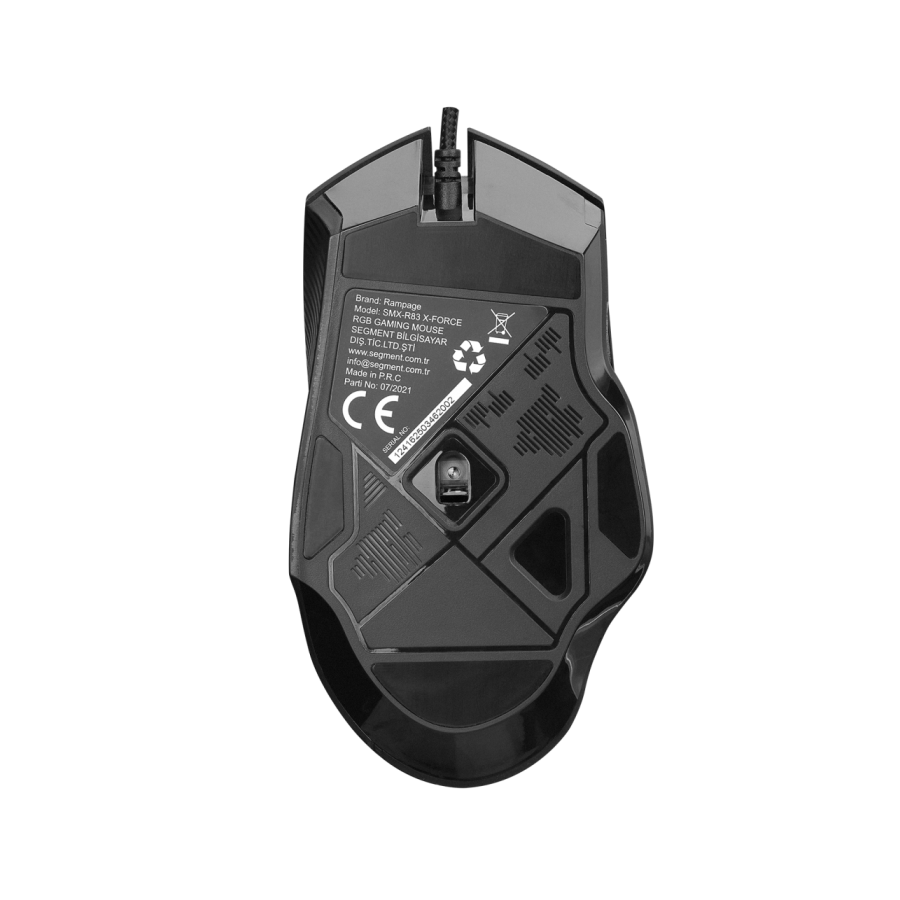 Miš gaming RAMPAGE SMX-R83 X-FORCE black, USB, 10000dpi, RGB - Image 15