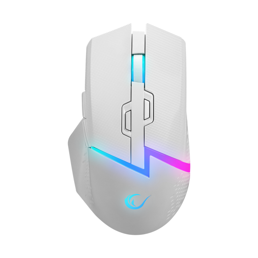 Miš gaming RAMPAGE DROP M3, white, RGB, wireless, 10000dpi, 37713 - Image 18
