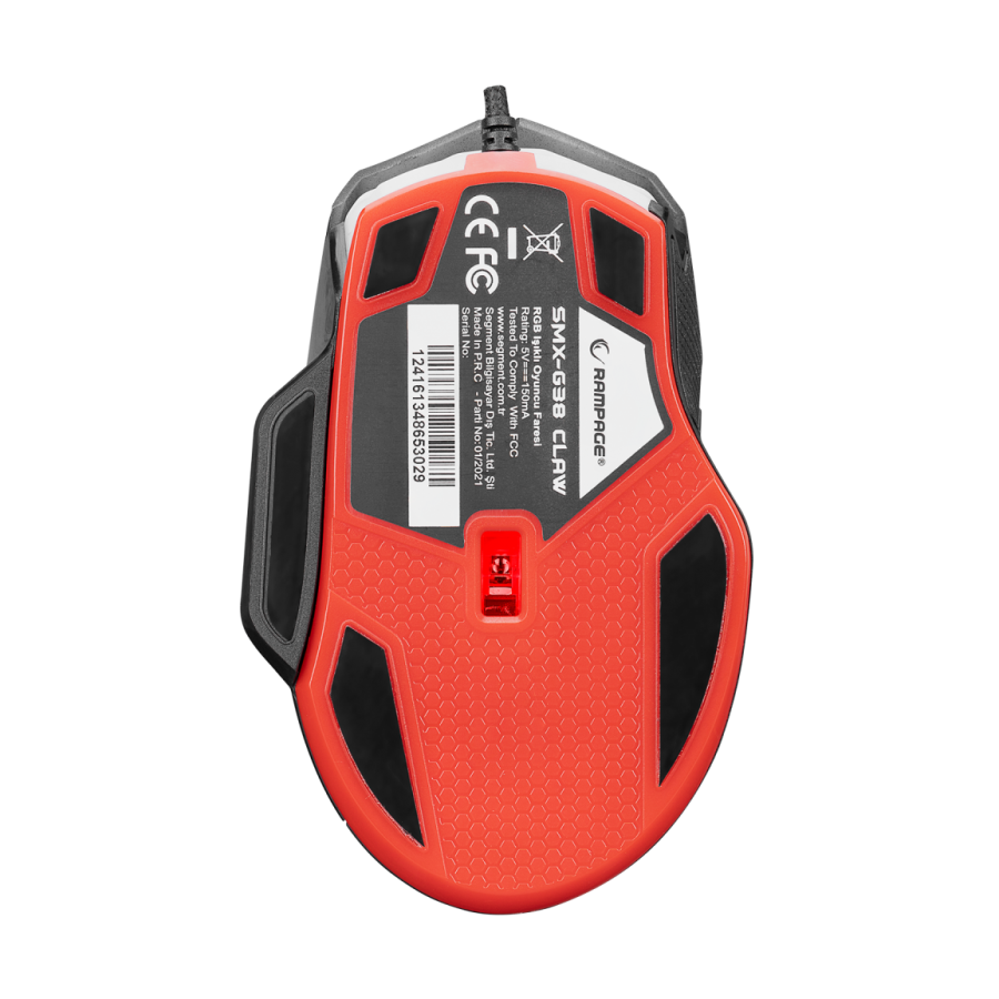 Miš gaming RAMPAGE SMX-G38 CLAW, USB, macro, 7200dpi, RGB LED, 35497 - Image 17