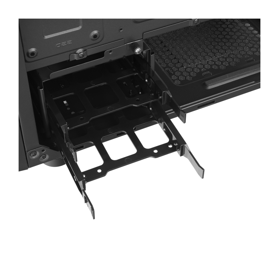 Kućište gaming RAMPAGE TRIANGLE, ATX, ventilatori 4x120mm, Auto RGB, glass, Mid-Tower, 38983 - Image 12