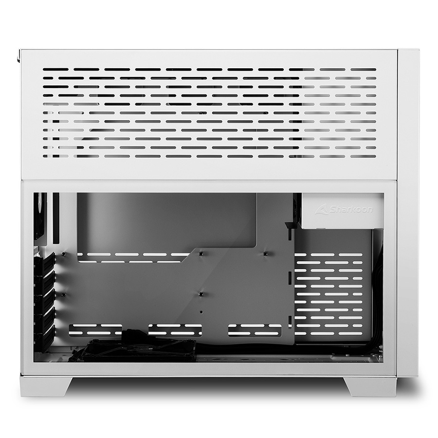 Kućište SHARKOON gaming, MS-Z1000 wh, white, ventilatori 1x80mm PWM, 3x120mm PWM, Micro-ATX - Image 14