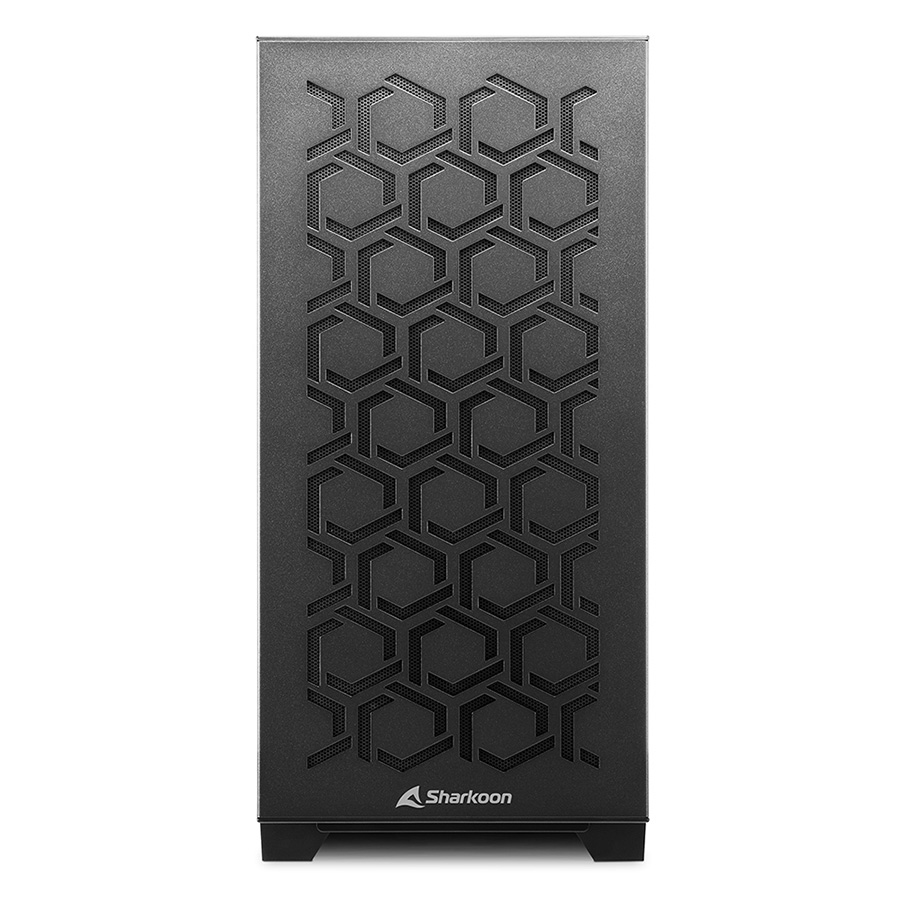 Kućište SHARKOON gaming, MS-Y1000 bk, black, ventilatori 1x80mm PWM, 3x120mm PWM, Micro-ATX - Image 11