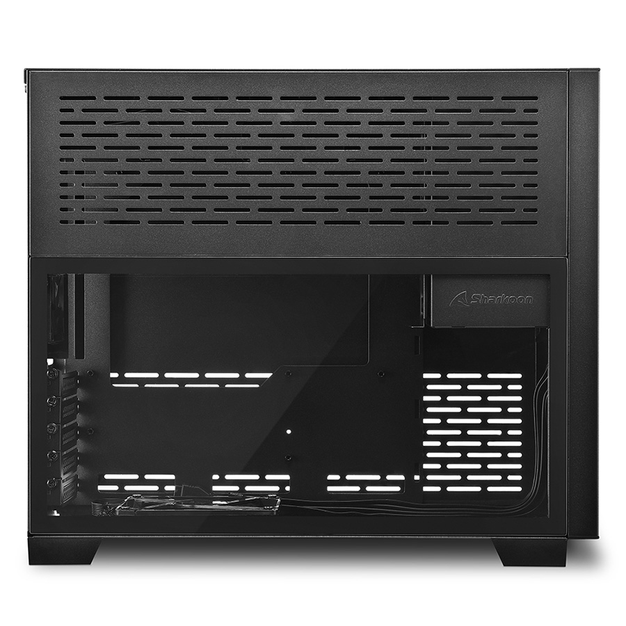 Kućište SHARKOON gaming, MS-Y1000 bk, black, ventilatori 1x80mm PWM, 3x120mm PWM, Micro-ATX - Image 14