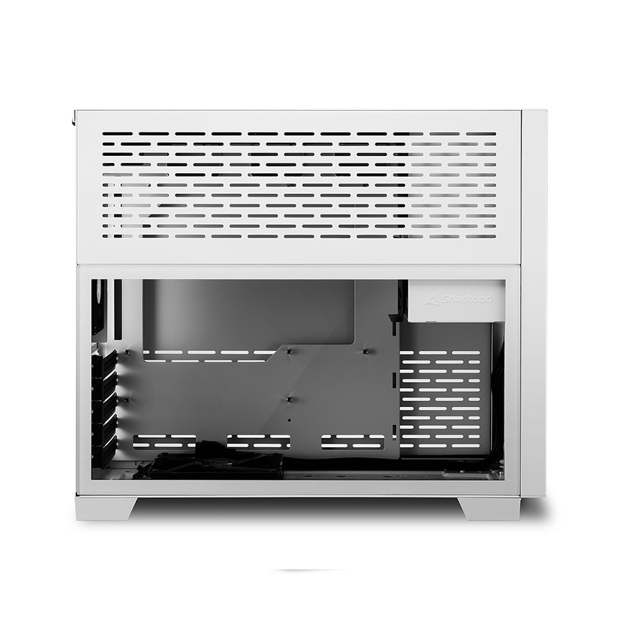 Kućište SHARKOON gaming, MS-Y1000 wh, white, ventilatori 1x80mm PWM, 3x120mm PWM, Micro-ATX - Image 14