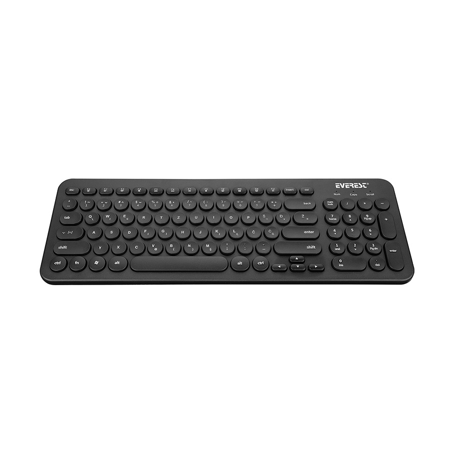 Tastatura + miš Everest KM-01K Black USB, BiH LC layout, 31508 - Image 10