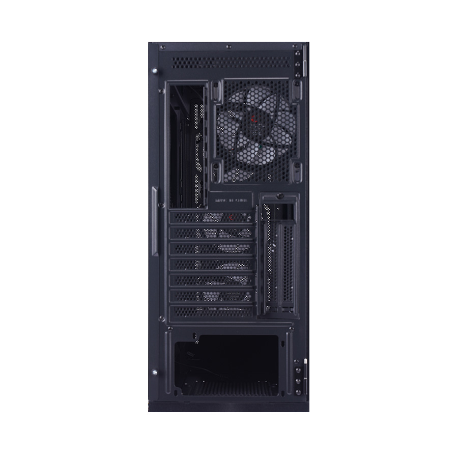 Kućište gaming RAMPAGE MAGNIFIC Mesh Magnetic Tempered Glass Black 4*12cm RGB Fan ATX Mid-T 39850 - Image 10
