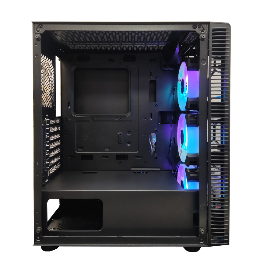 Kucište IG-MAX X3805-A06 GIANT GLASS, E-ATX, ventilator RGB 3x 120mm, 3xUSB, audio panel - Image 10