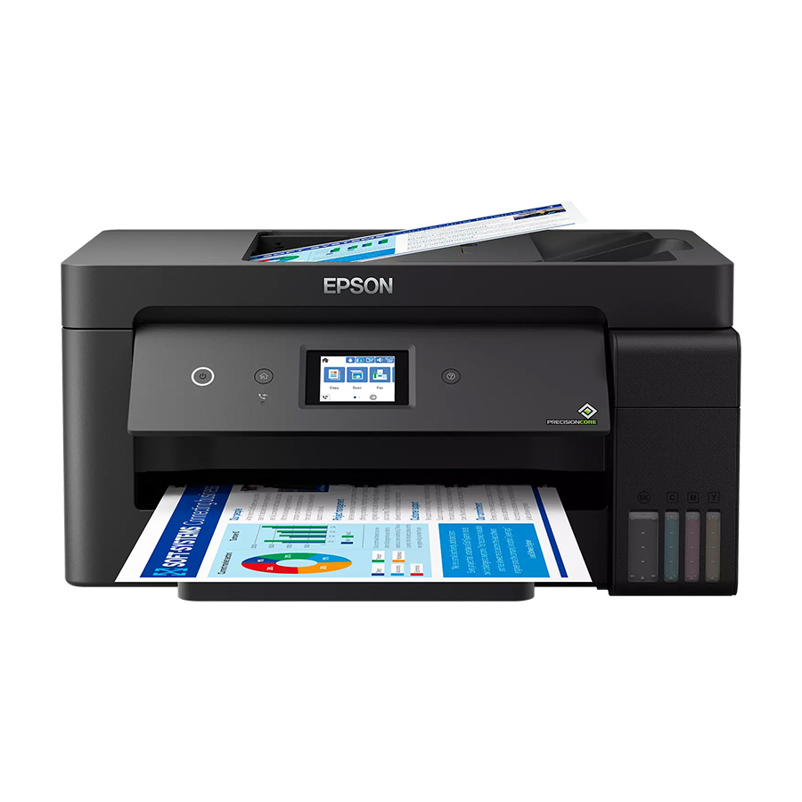 Printer EPSON EcoTank MFP L14150 A3 Print/scan/copy/fax 38str/min (24str/min color). Duplex (A4). ADF. USB, LAN , WiFi, Wi-Fi Direct - Image 5