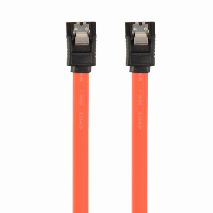 SATA data cable 50cm, metal clips, bulk, CC-SATAM-DATA, GEMBIRD - Image 4