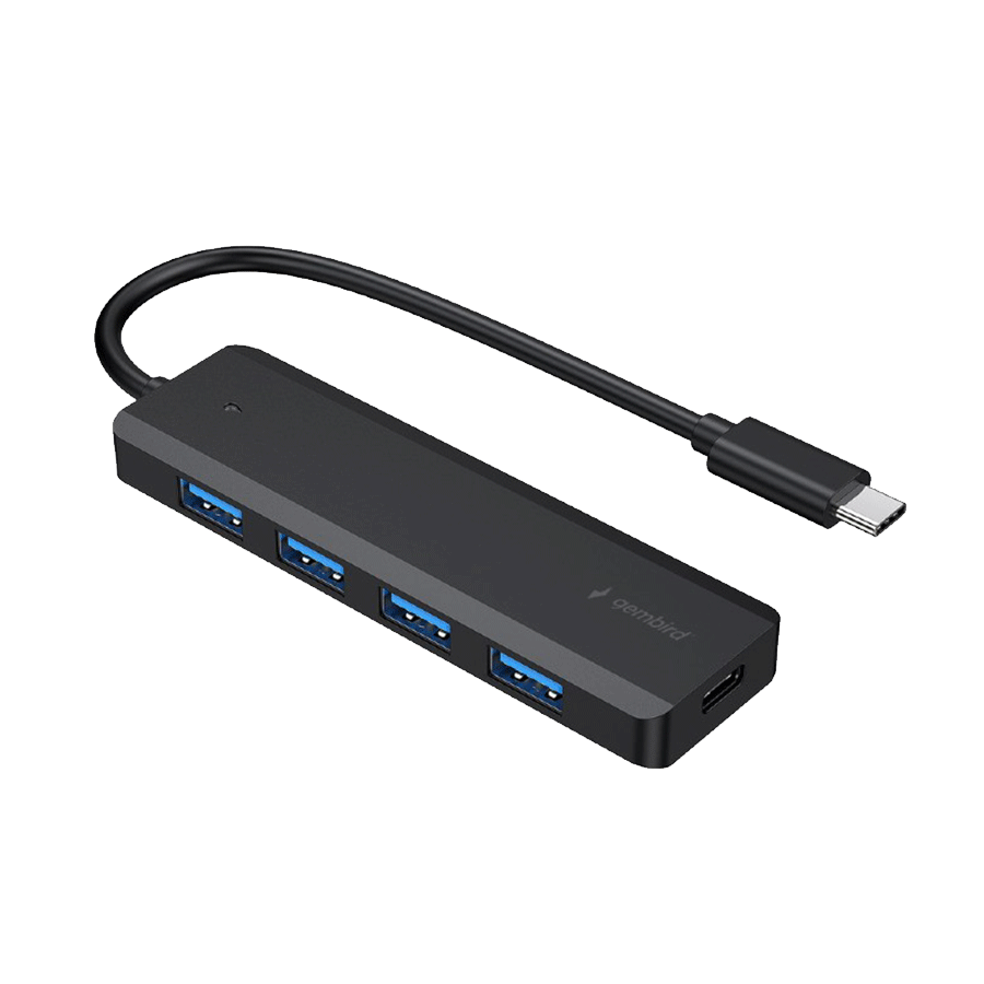 USB HUB GEMBIRD 4-port USB type-C hub 4X USB 3.1, UHB-CM-U3P4P-01 - Image 4