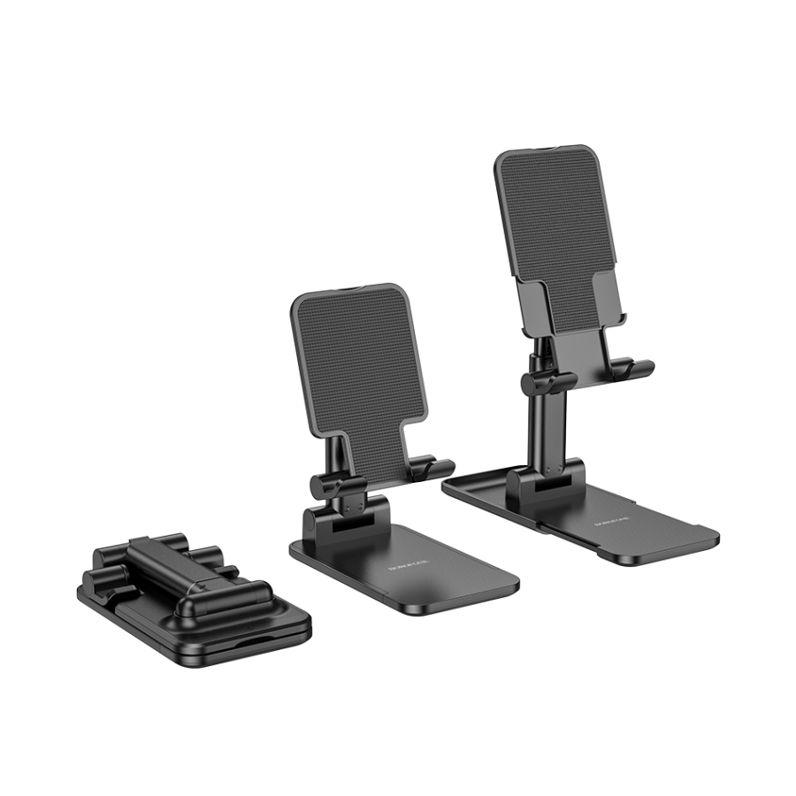 Postolje za mobitel i tablet do 10" BOROFONE BH81 Astral folding desktop black - Image 2